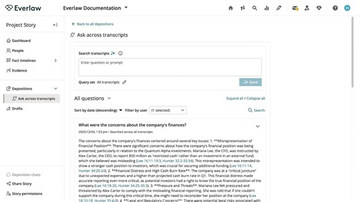 Deep Dive for Transcripts