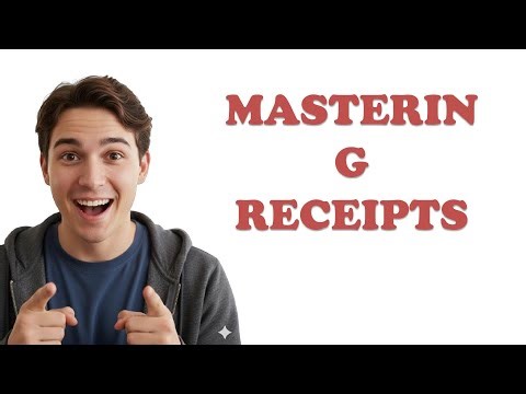 What Are Receipts In Accounting?