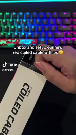 Upgrade Your Desk Setup with a HyperX Coiled Cable