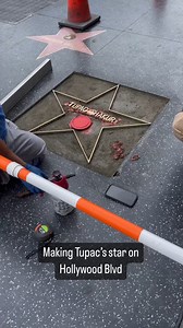 6.8K views · 225 reactions | The Hollywood Walk of Fame honored the legendary Tupac Shakur this week with the 2,758th star on the Walk of Fame! ⭐️朗 bit.ly/Tupac-Star : IG/down2shuck #losangeles #hollywood #tupac | Secret Los Angeles | Facebook