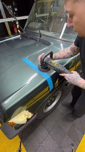 Monday Motivation with Ultimate Compound, a Red Foam Cutting Disc & our MT320 DA Polisher! Remove paint defects, boost gloss & prep for protection! #reel . . #meguiars #compound #meguiarsuk #polisher #dapolisher #reelsinstagram #detail #detailing #paintcorrection #defectremoval #ReflectYourPasison #landrover #singlestage #beforeandafter | Meguiar's