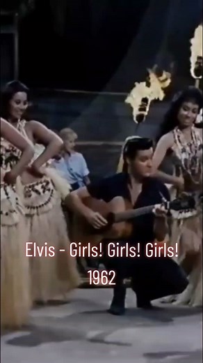 Priscilla and Elvis in Vegas 1962 - Girls Music Video by Elvis Presley