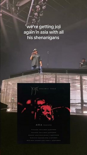 he’s gonna bring frank fs ‪@joji‬ #joji #concert #asia #solaris #jojimiller