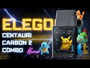 I Printed Pokémon in MULTIPLE COLORS… (Elegoo Carbon 2 Combo Review)