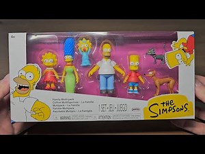 Unboxing The Simpsons Family Multi-Pack (2.5″ Figures) by JAKKS Pacific