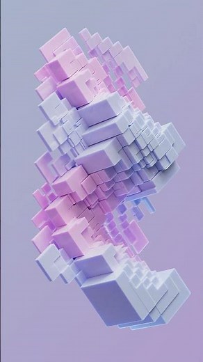 Cinema4d Blocks 3D animation #abstract #3d #c4d #cinema4d #mograph