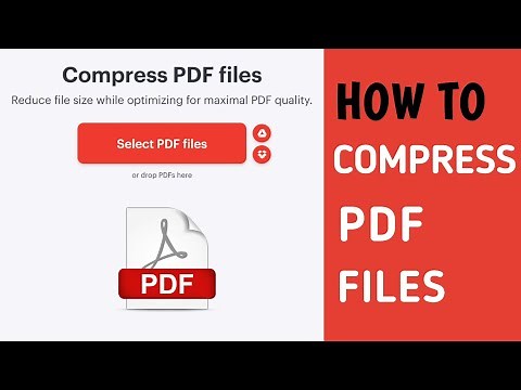 How to Compress PDF File Size | To Reduce PDF File Size