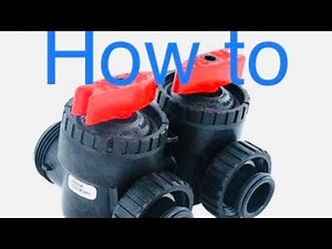 [How To] Softener Bypass Assembly Clack Heads