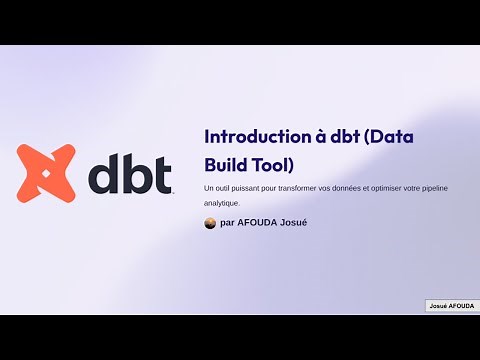 Introduction to dbt (Data Build Tool): Transform Your Data Like a Pro | Episode 1