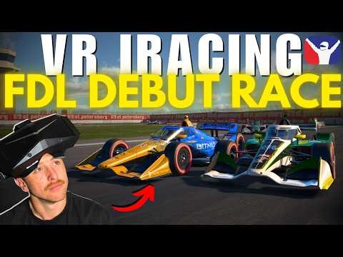 My First League Race… And This Happened | VR St Petersburg Indycar