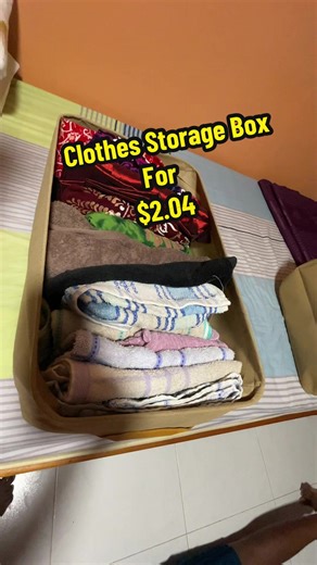Household Clothes Storage Box: Organize Efficiently