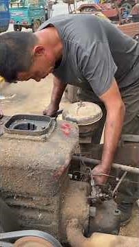 I Fix SMOKE Problem in My Tractor Engine!