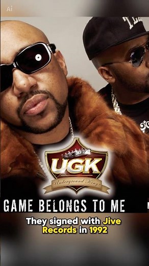 • UGK — Port Arthur legends. Trill before the industry noticed. #hiphophistory #rapicons #ugk