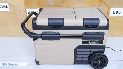 Alpicool TAW55 Portable Cooler Dual Use Freezer LED Control Panel Car Fridge 12V AC DC Camping Outdoor Refrigerator