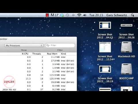 Freeing Up Memory on a Mac OS X