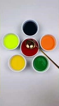 Crimson Red Vs 5 Different Acrylic color mixing recipes Ep 109 #colorixing #asmr #acrylic #shorts