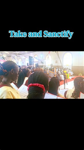 #fypシ゚ #st Peter's Choir Jinja Kalori Parish #Take and Sanctify by (Sir Jude Nnam)