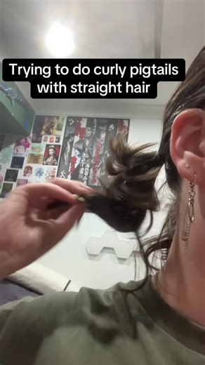 Curly Pigtails Tips for Straight Hair