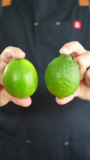 3 steps to choosing the juiciest limes 🍋