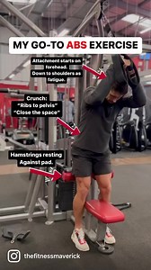 2.7K views · 67 reactions | Standing abdominal crunches using the lat...