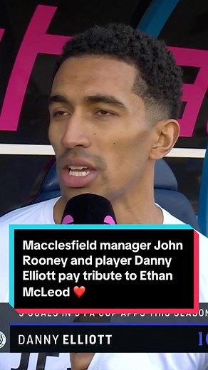 Macclesfield Tribute to Ethan McLeod Before FA Cup Match