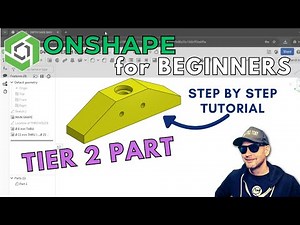 Best Free Onshape Training / Step by Step Tutorial for Beginners! -24-04-01 - DEPTH GAGE BASE