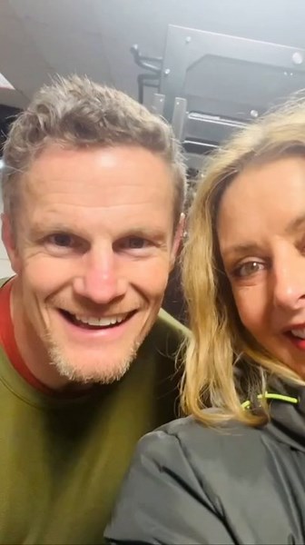 Carol Vorderman shows off astounding physique during gruelling gym session