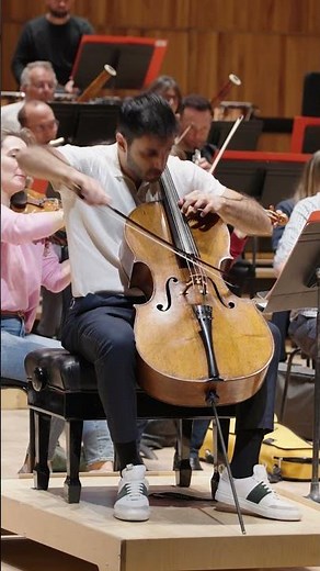 Schumann’s Cello Concerto with Kian Soltani 😍🎻 #Schumann #Cello #ClassicalMusic #Orchestra