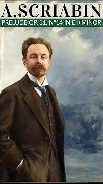 🎹 Scriabin: Prelude Op. 11 No. 14 in E‑Flat Minor | Full Piano Performance