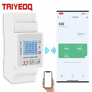 [Hot Item] 230V 80A Tuya Smart WiFi Power Consumption Switch Energy Monitoring Meter