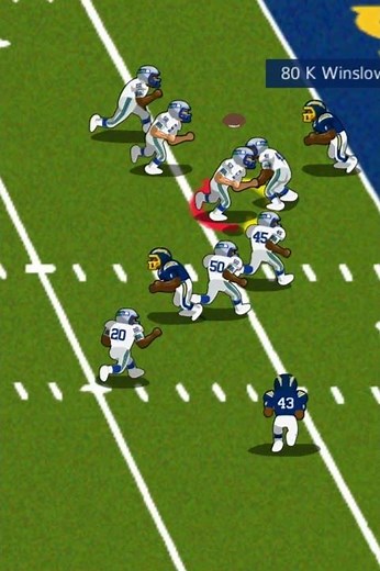 1986 Seattle vs San Diego (highlight) Kellen Winslow touchdown pass.