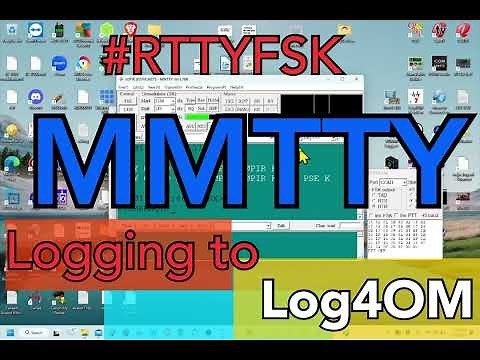 How to Setup Log4OM to Automatically Import QSO's From MMTTY