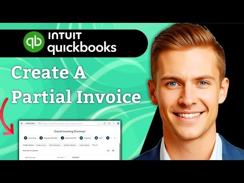 How To Create A Partial Invoice In QuickBooks Online