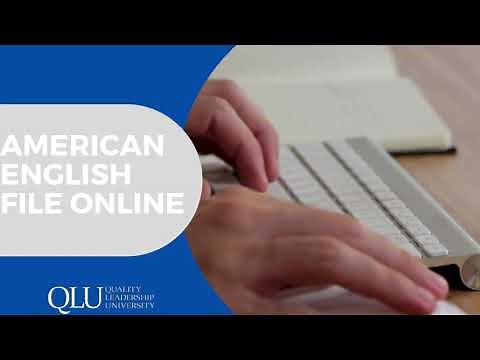 Como utilizar American English File Online - QLU