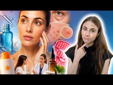 The Truth About Eye Bags, Sunscreen & Red Light Therapy| Derm Q&A