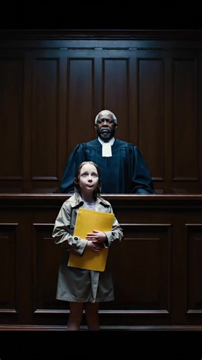“Let My Dad Go,” — The Sentence That Turned a Mechanic Father’s Death Sentence Into a War for Justice The courtroom fell into stunned silence as the voice pierced through the thick tension hanging over State Superior Court. Seven-year-old Lily Parker stood alone at the front aisle, drenched from the rain, clutching a battered yellow folder to her chest. Her shoes squeaked against the polished marble as a bailiff moved instinctively forward — then froze under Judge William Anderson’s raised hand.