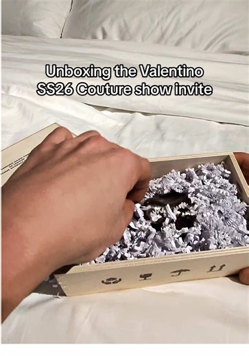 Valentino Couture Unboxing Experience on Dazed Fashion TV