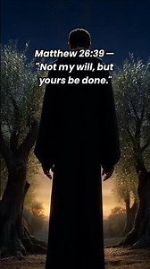 The Garden of Gethsemane ✝️ Matthew 26:39 —