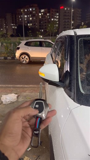 New Brezza Car Auto mirror folding relay install #carlover #modificition #caraccessories #shorts