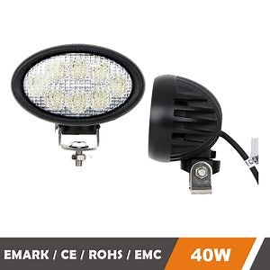 [Hot Item] 6.4" 40W 2 Volt LED Work Lights for Tractors LED Agriculture Flood Spot Beam Tractors Agriculture LED Headlight LED Work Lamp LED Tractor Work Lights Headlights