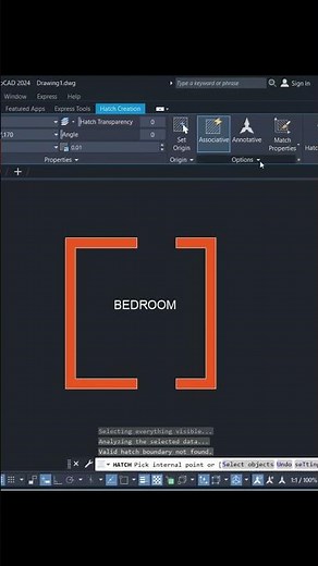 How to Apply Hatch for Non-Closed Boundary in AutoCAD | Fix Hatch Not Working Issue
