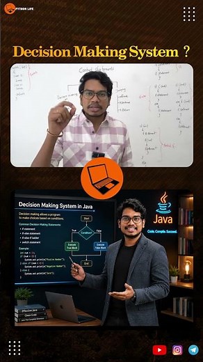 Decision Making Statements in Java | How Java Takes Decisions? | PythonLife