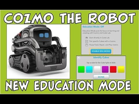 Cozmo the Robot | NEW Cozmo Education Mode
