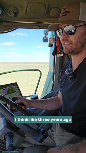 Jadon Messer doesn't start a crop without dropping a pan! Harvest more with a SmartPan System. www.BushelPlus.com | Bushel Plus