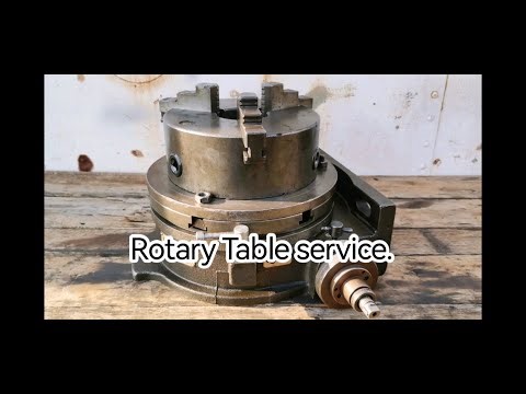 How to repair a Stuck Rotary Table.