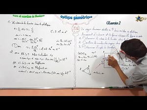 Exercice 2 dans le cours optique géométrique