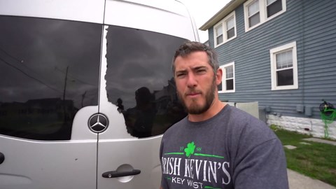 How to Replace a BROKEN Backdoor Window on a Camper Van