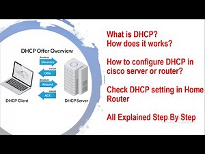 Configure DHCP in Cisco Packet Tracer | DHCP Explained |