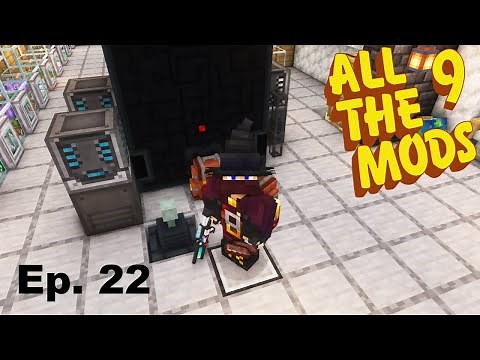 All The Mods 9 Ep. 22 Wireless Charging With Powah!