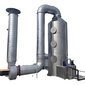 [Hot Item] Customized High Efficiency Industrial Wet Scrubber Gas Purification System Spray Tower